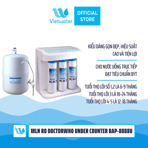 DoctorWHO BAP-8088U - Máy lọc nước RO DoctorWHO cao cấp Under Counter BAP-8088U