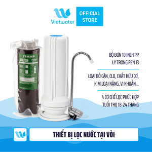Thiết bị lọc nước tại vòi để bàn Vietwater TW1ARG – Thiết bị lọc nước lắp trên bồn rửa