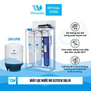 Máy lọc nước RO bán công nghiệp Vietwater 30LPH [đã bao gồm bình áp]