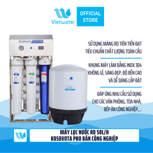 Máy lọc nước RO 50l/h Kosovota pro bán công nghiệp (KSV-50A-100G)